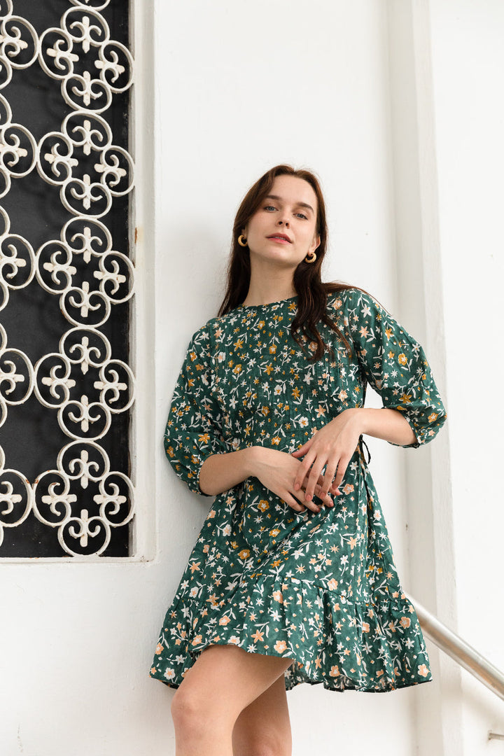 Sita Dress in Green