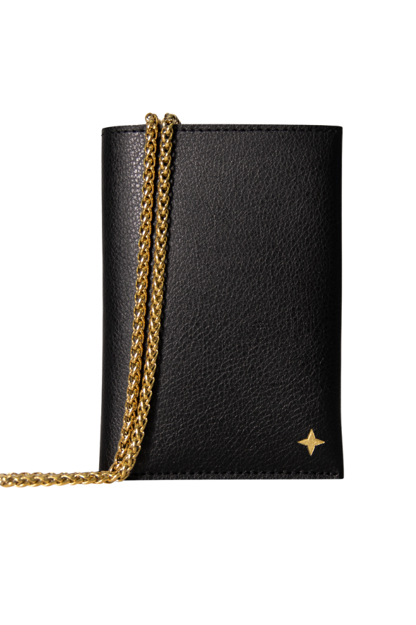 City Break Bestie Passport Cover Set in Nightfall Black
