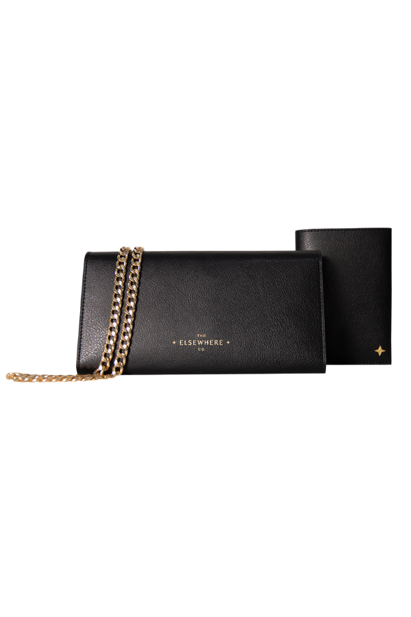 Sylvia leather wallet on a chain shop