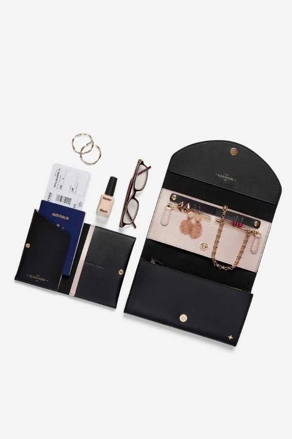 Vacay All Day Wallet Set in Nightfall Black