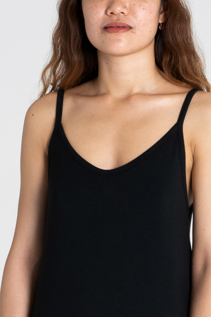 Singlet Dress in Black by Dorsu, available at ZERRIN with free Singapore shipping