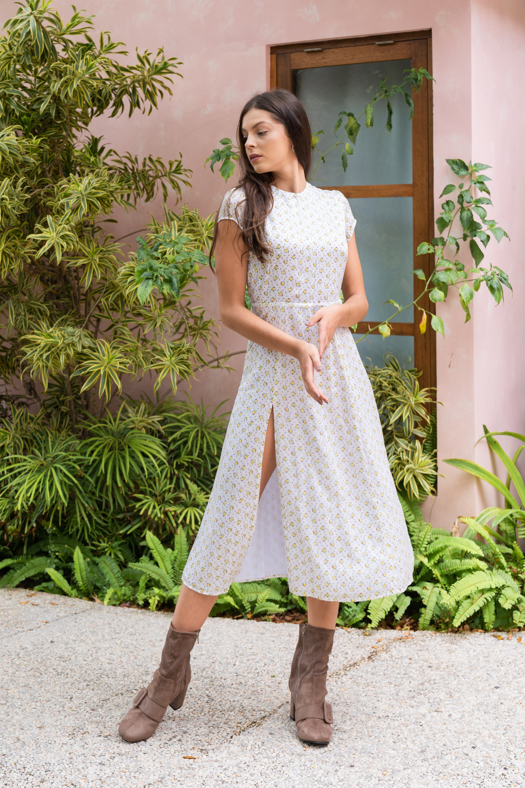 Lily & Lou Rachel Dress in Floral, available in ZERRIN