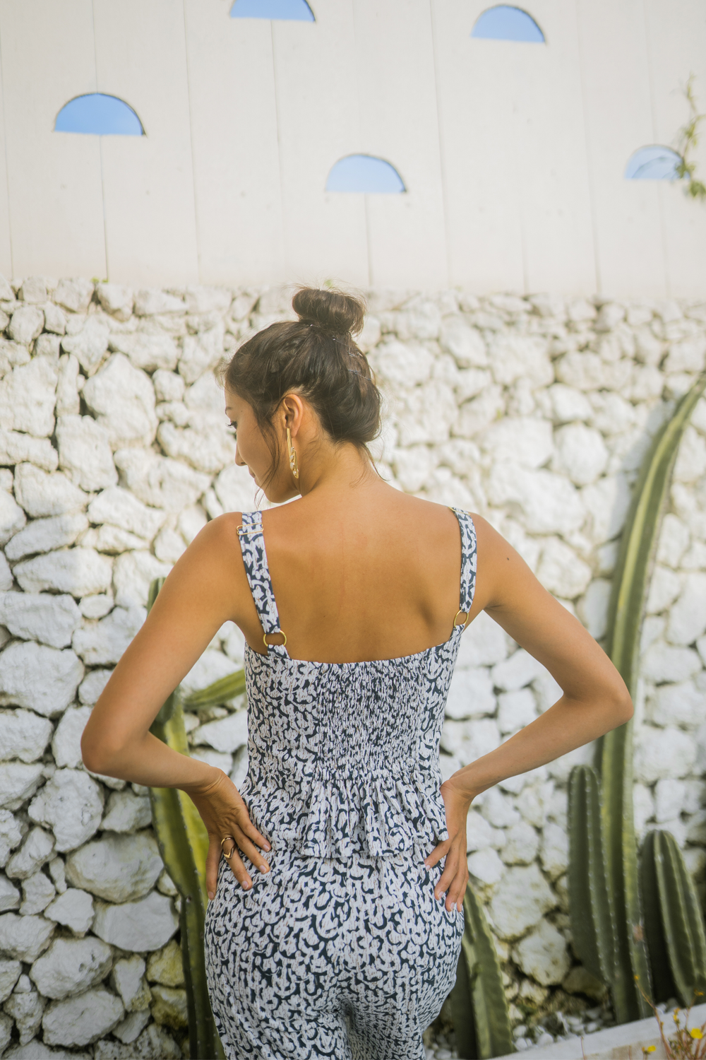 One Puram Lawtan Co-ord Top, available on ZERRIN with free Singapore shipping