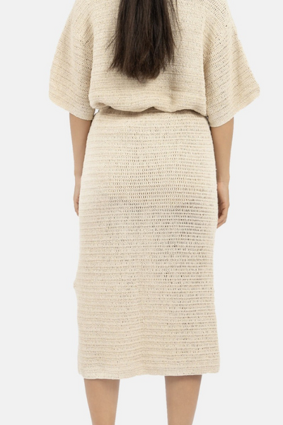 Sedona Crochet Skirt In Natural