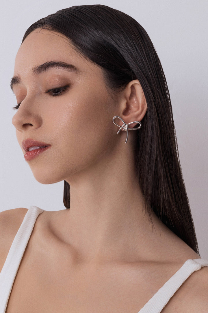 Crazy For You Earrings In Silver