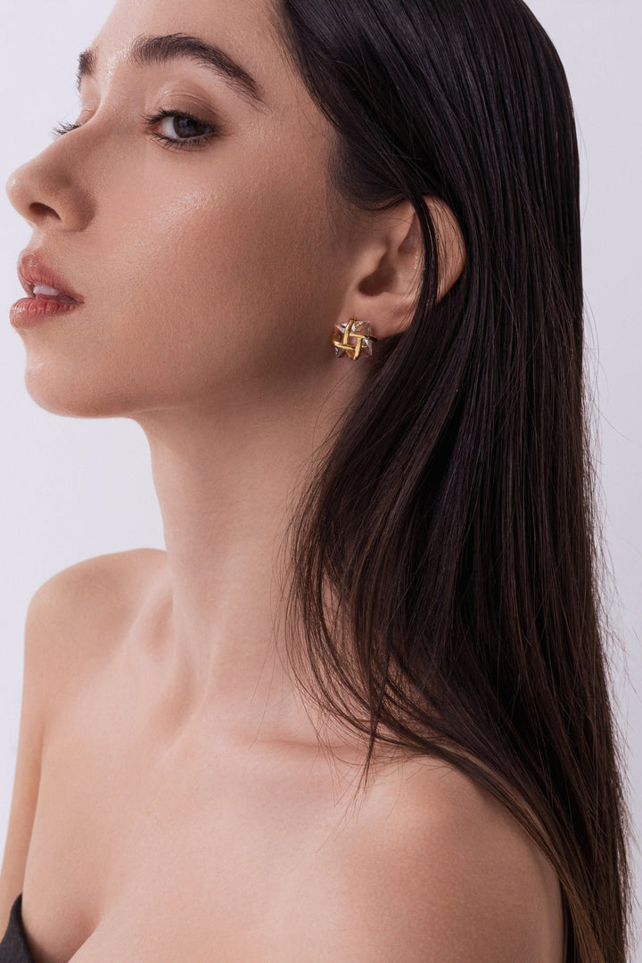 Love Me Tender Earrings In Gold