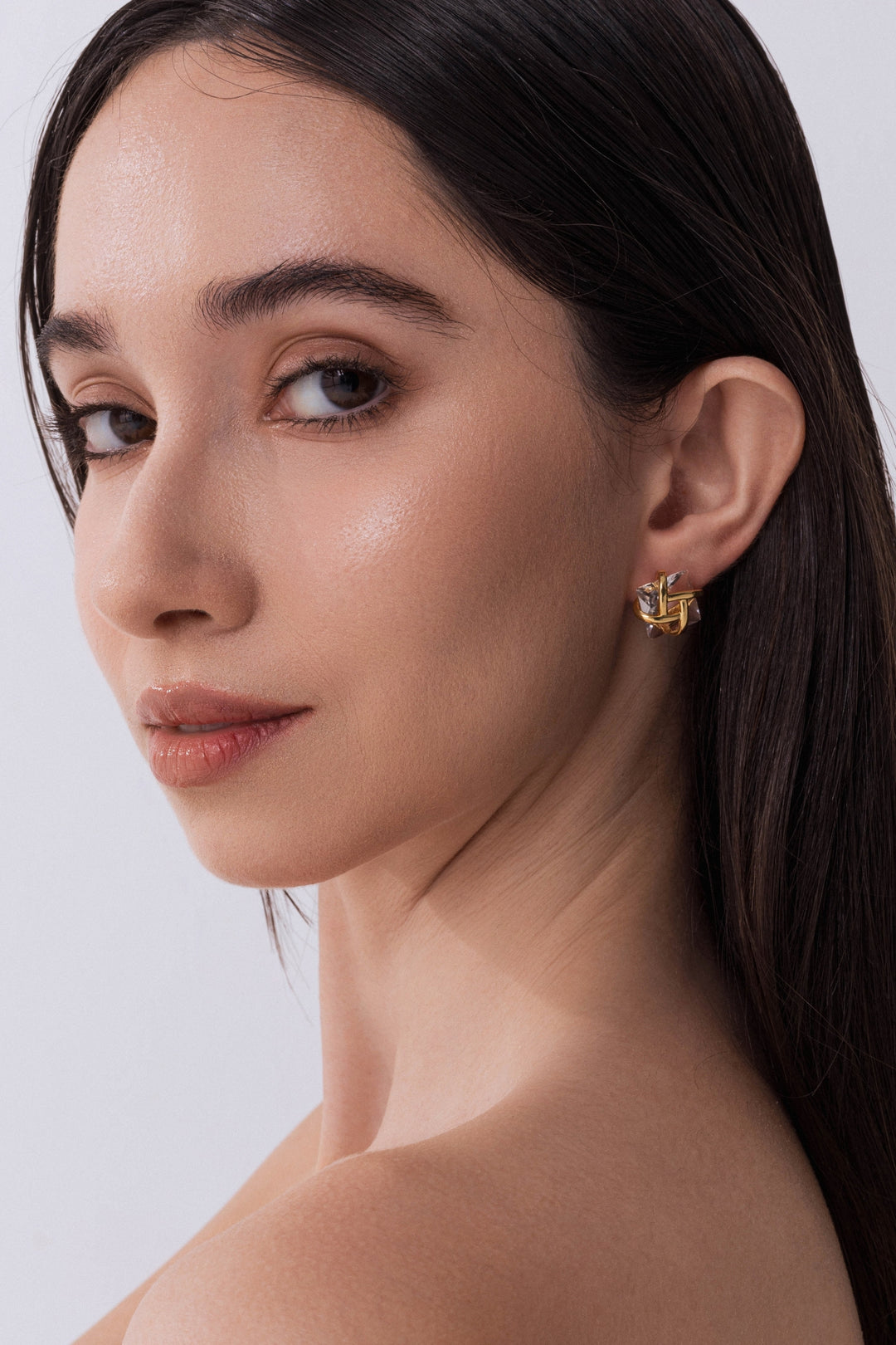 Love Me Tender Earrings In Gold