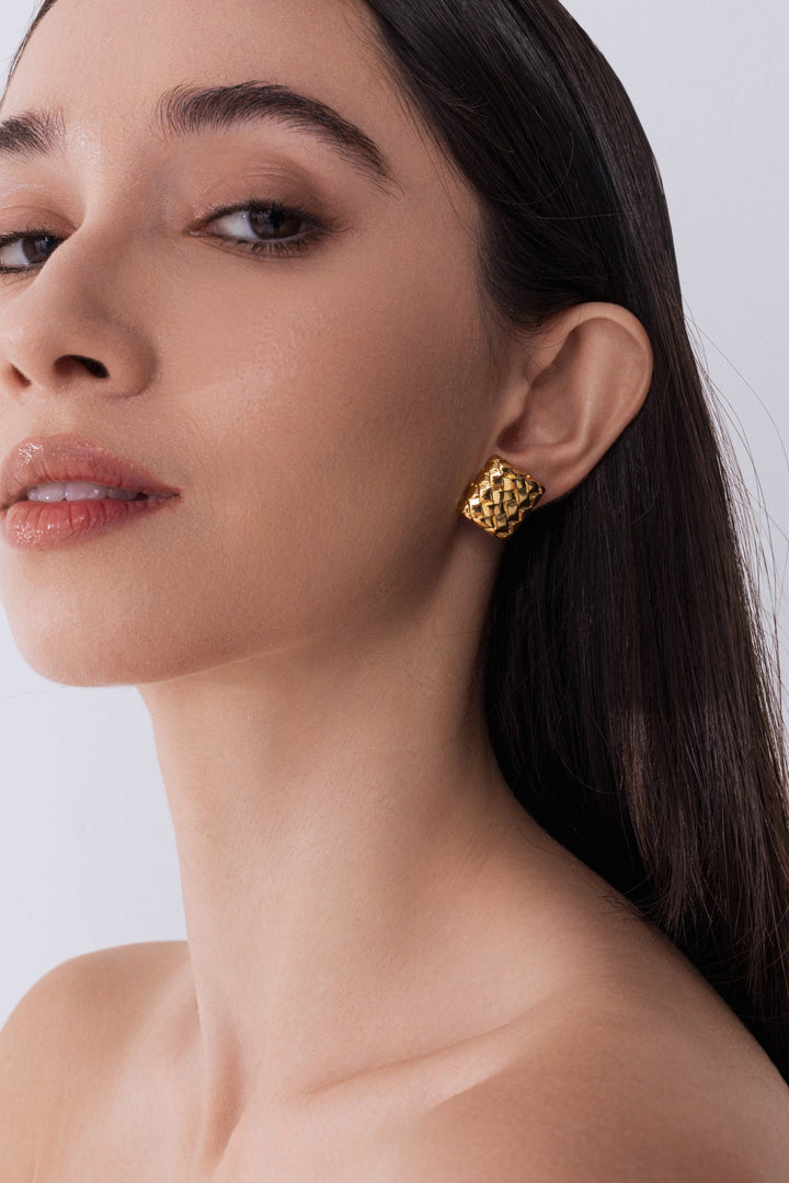 Toronto Earrings In Gold