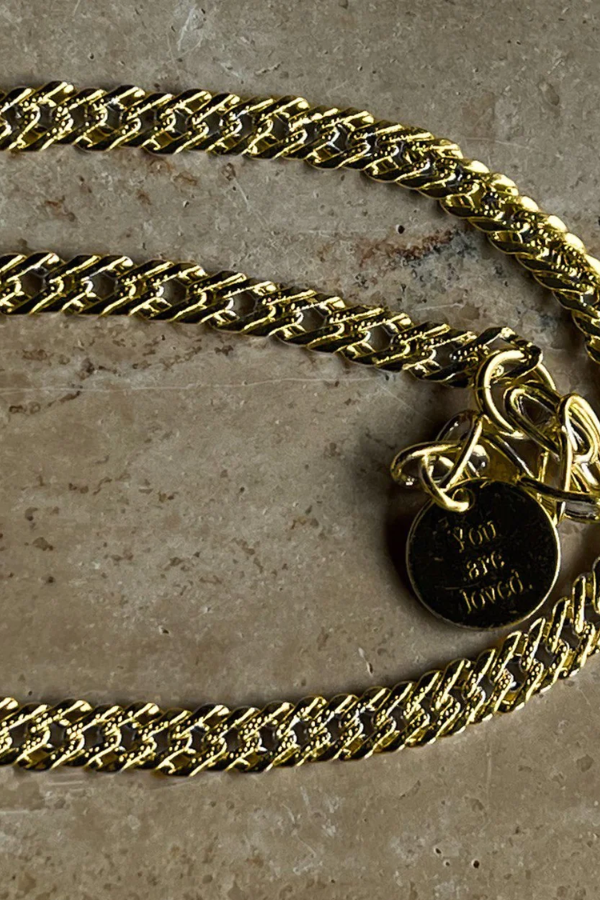 April Gold Necklace