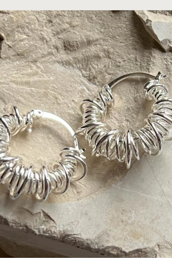 Leia Silver Earrings