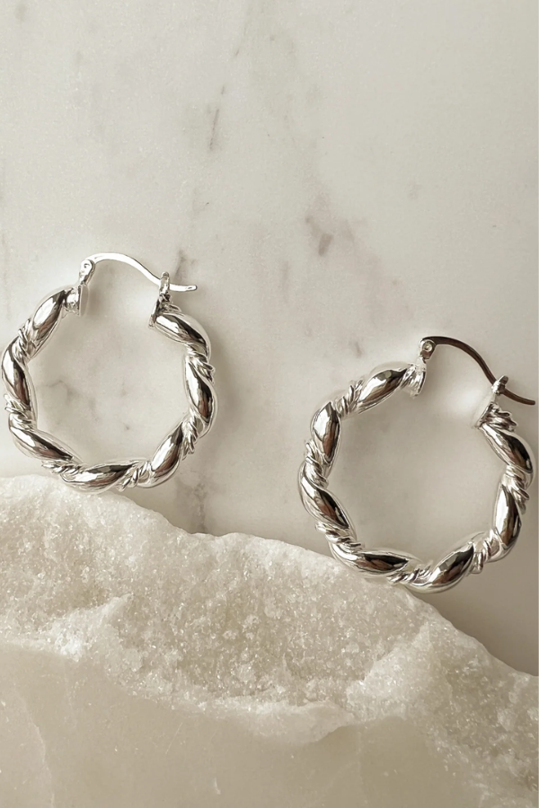 Naomi Silver Earrings