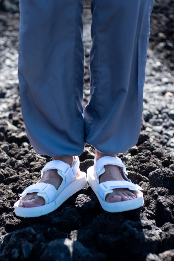 Indosole Men's Adventurer Sandals In Sea Salt