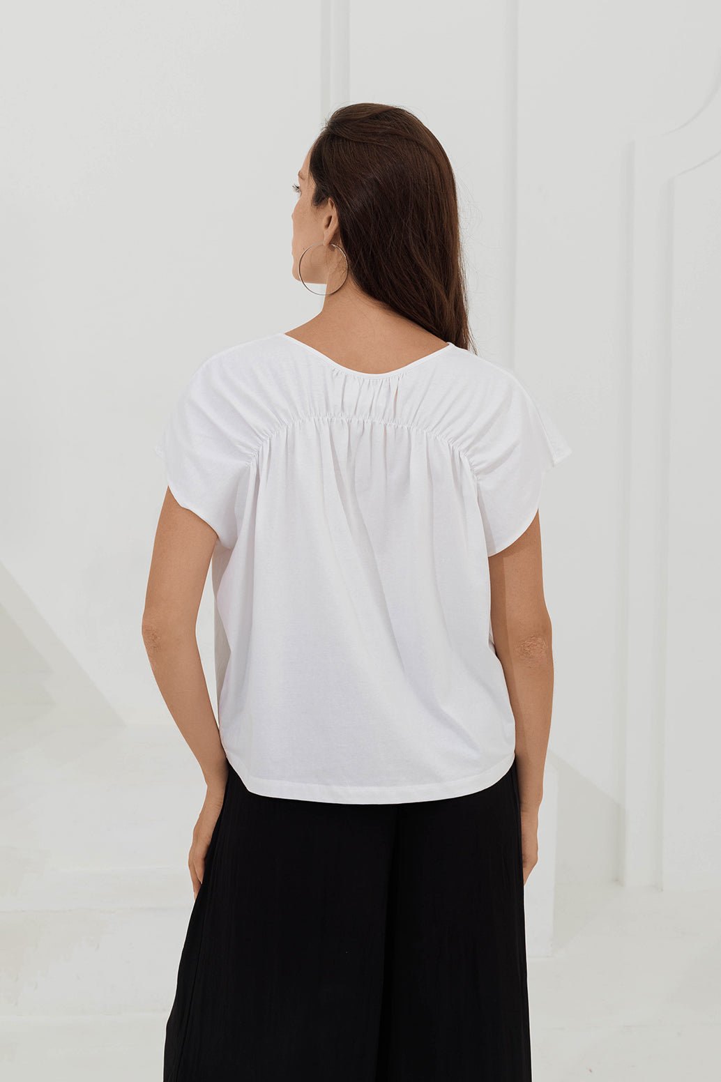 Elena T-Shirt In Off-White