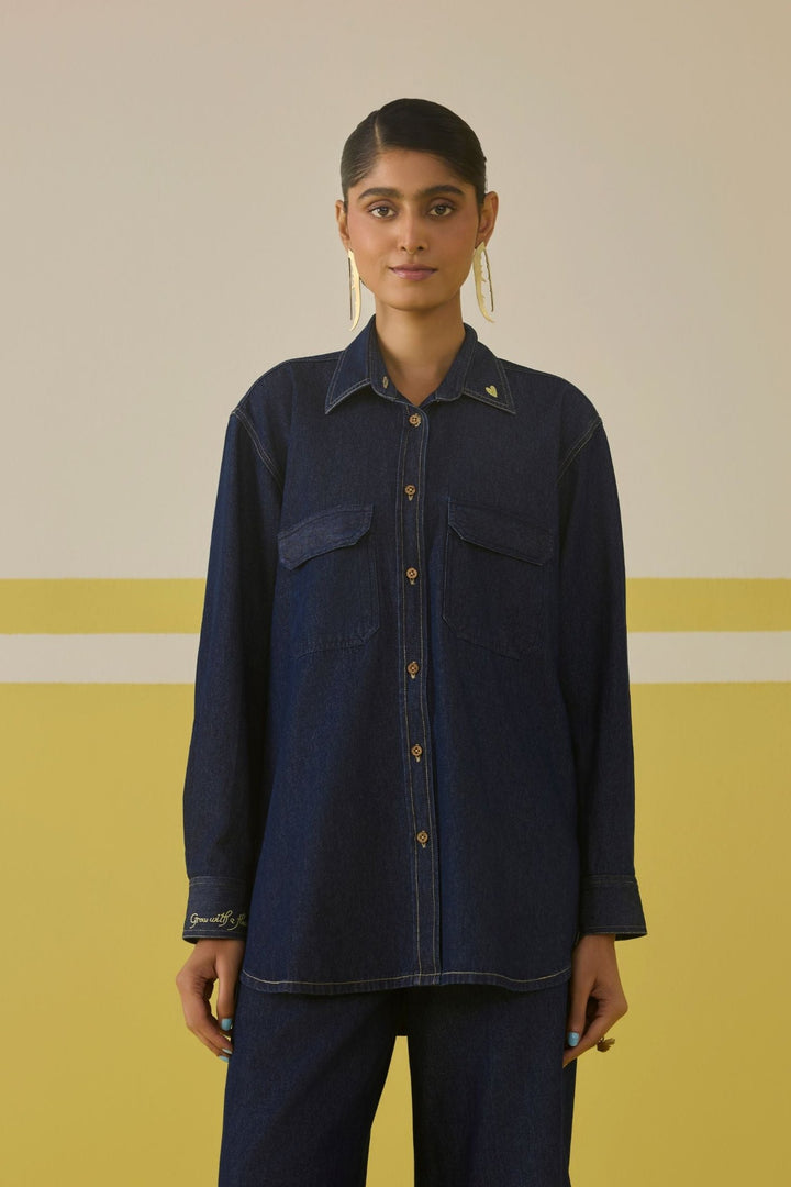 Grow With A Flow Denim Shirt