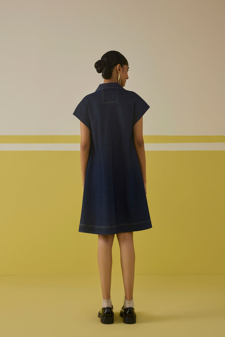 The Daisy Organic Cotton Denim Dress