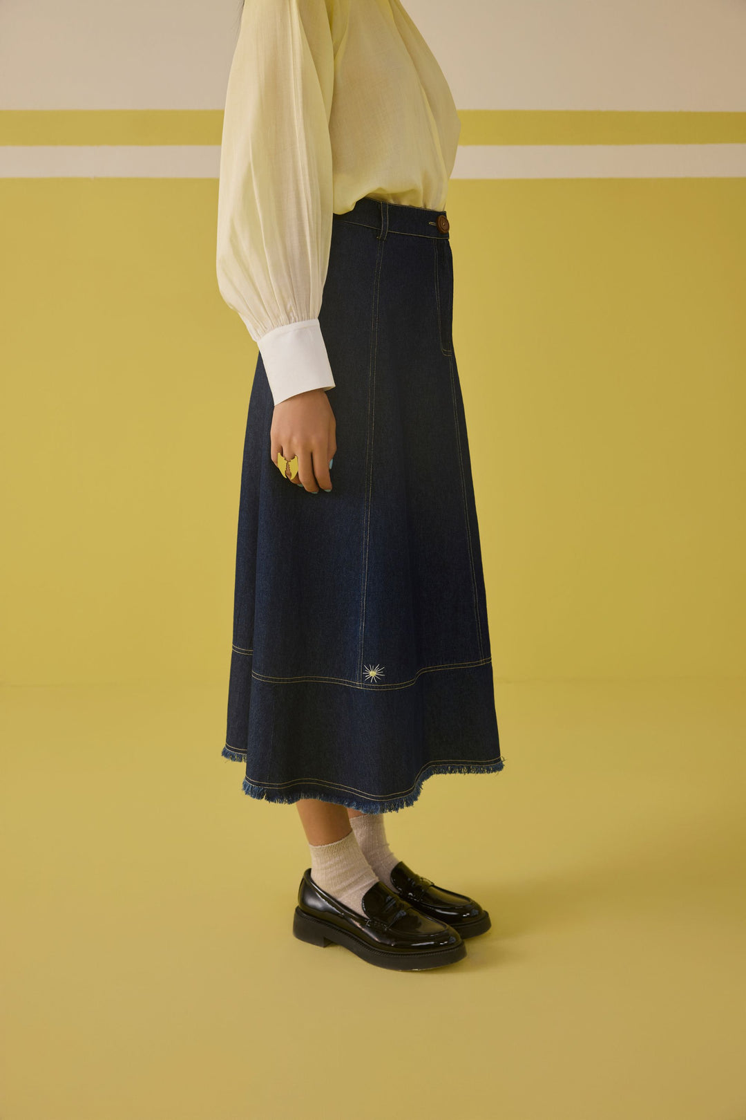 The Sunshine Denim Skirt