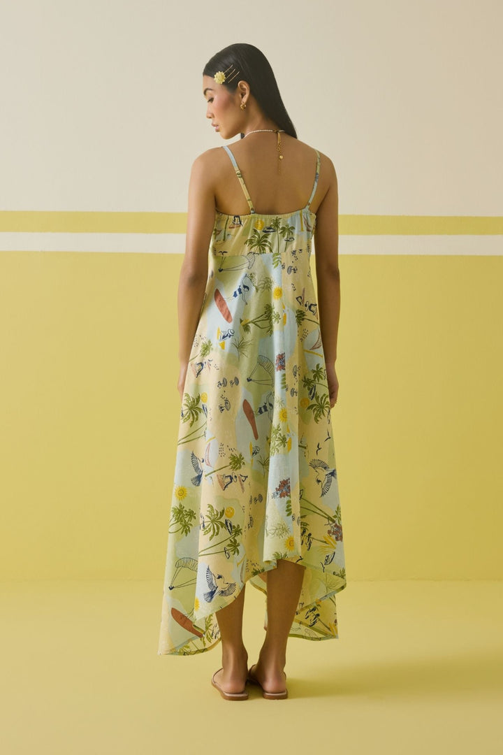 Summer Sea Lyocell Dress