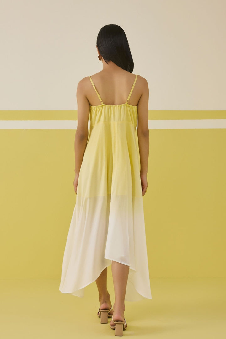 Sunshine Sea Lyocell Maxi Dress