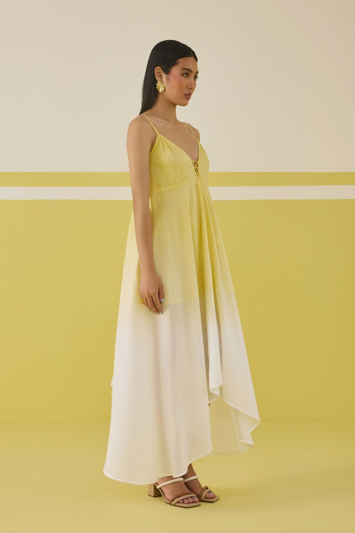 Sunshine Sea Lyocell Maxi Dress