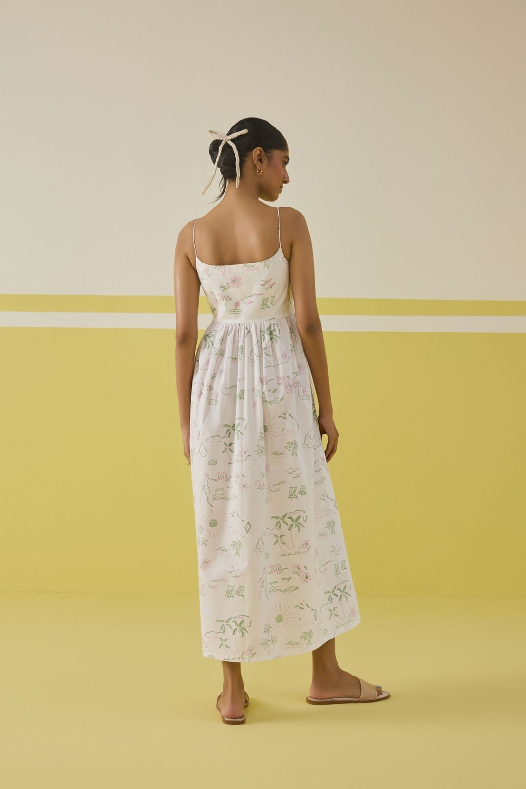 Sweet Sunshine Organic Cotton Maxi Dress