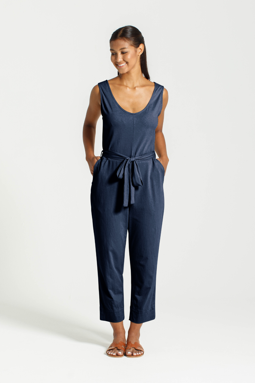 Dorsu Jumpsuit in Navy (Limited Edition)