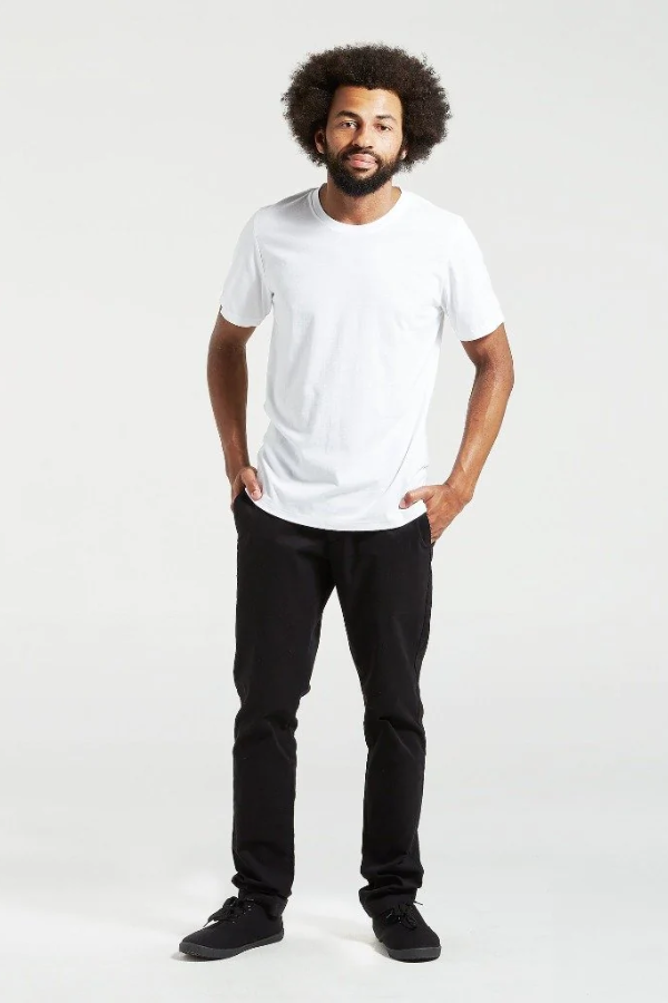 Dorsu Cotton Crew T-shirt in White
