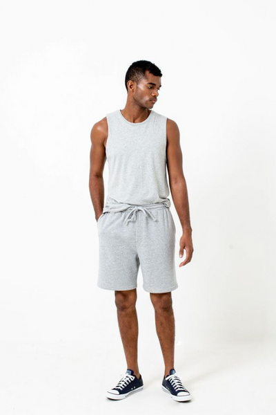 Dorsu Lounge Shorts in Grey