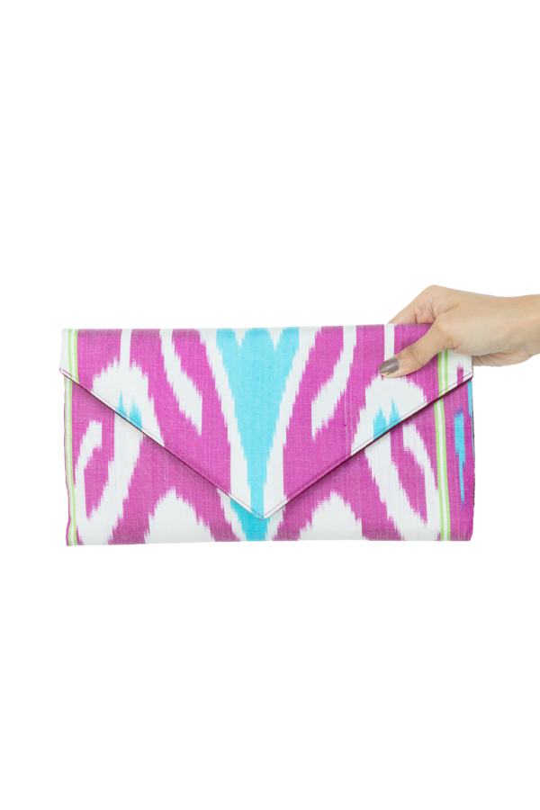 Frankitas Titin Clutch in Pink & Turquoise