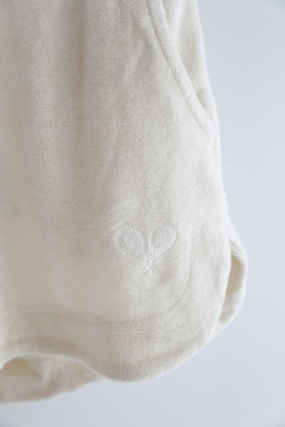 Sette Towel Boy Sport Short in White