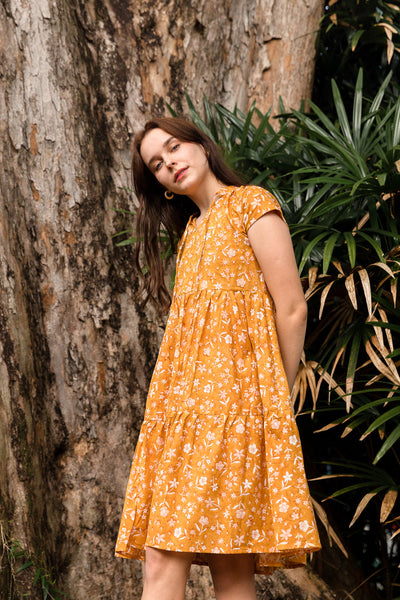 Wray Crafted Arin Dress in Gold