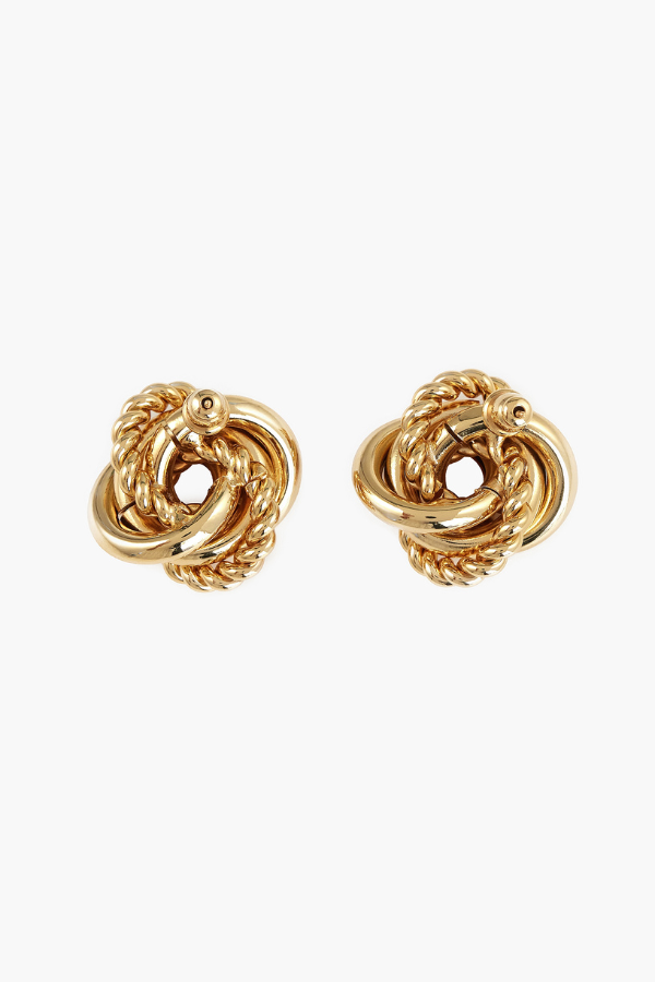 Lara & Ela Lauren Knot Earrings, available on ZERRIN with free Singapore delivery