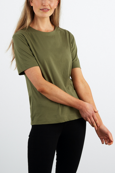 Dorsu Signature T-Shirt in Jade, available on ZERRIN