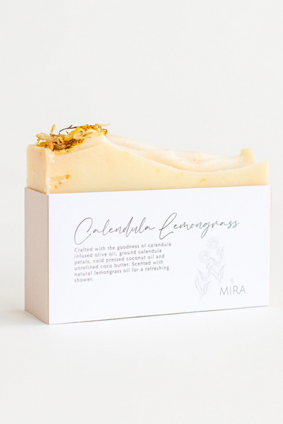 MIRA Calendula and Lemongrass Bar Soap
