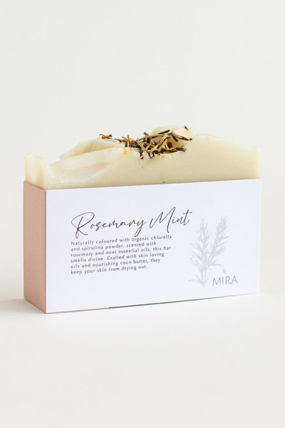 MIRA Rosemary Mint Bar Soap