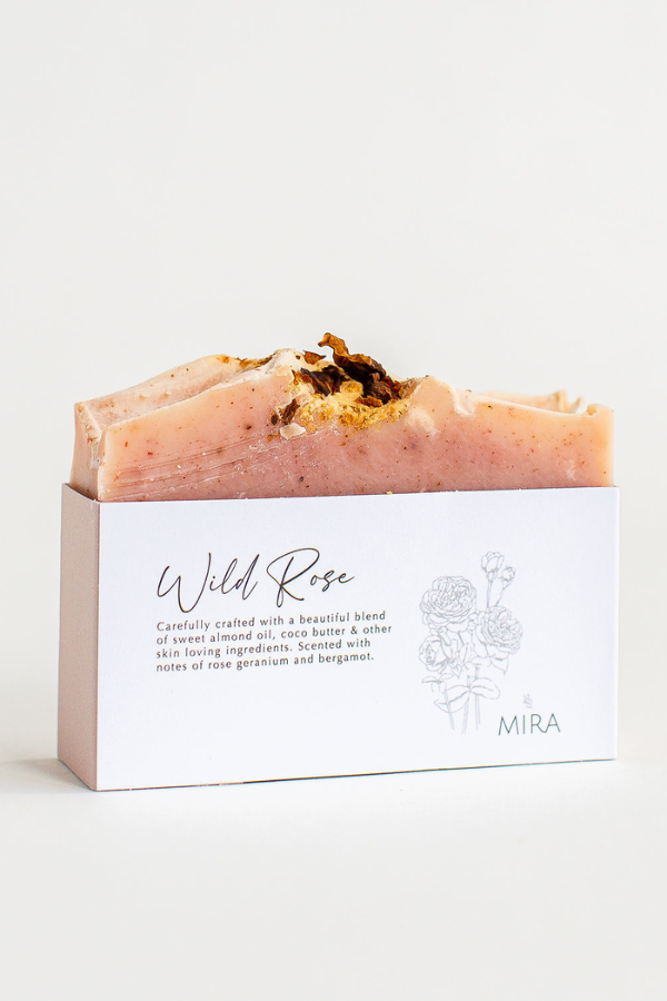 MIRA Wild Rose Bar Soap