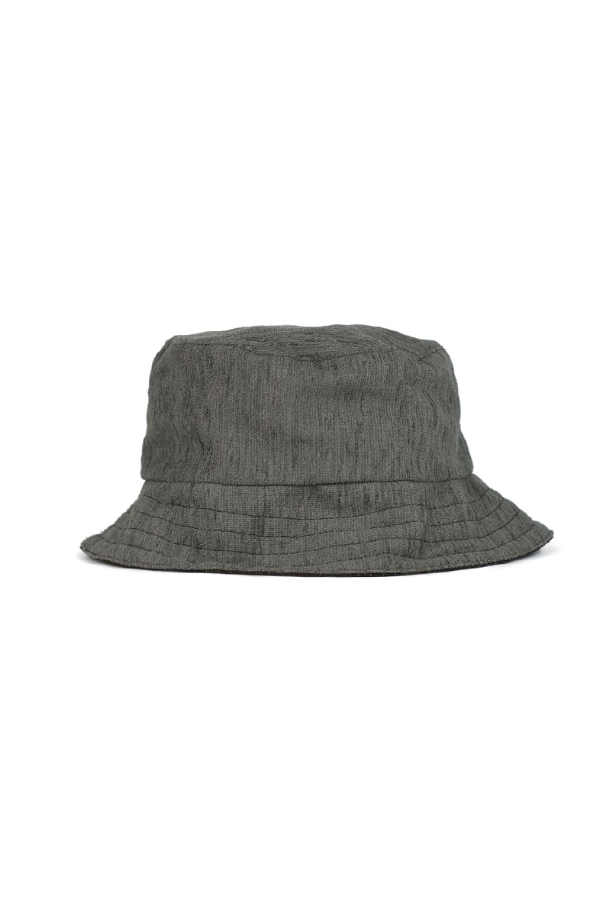 Reversible Grey Bucket Hat
