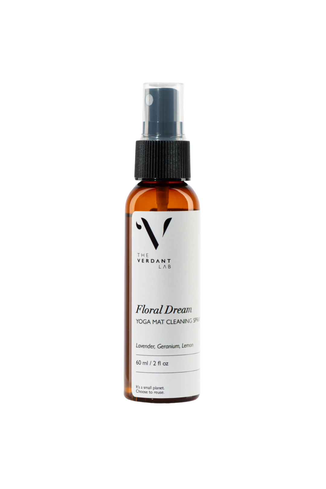The Verdant Lab Yoga Mat Cleaning Spray in Floral Dream, available on ZERRIN with free Singapore shipping above $50