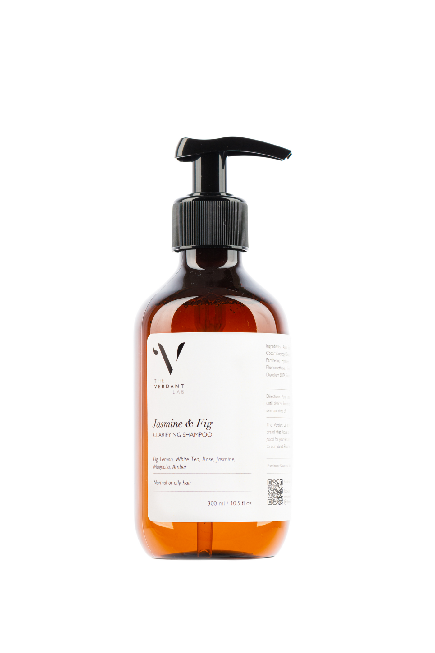 The Verdant Lab Clarifying Shampoo in Jasmine & Fig available on ZERRIN