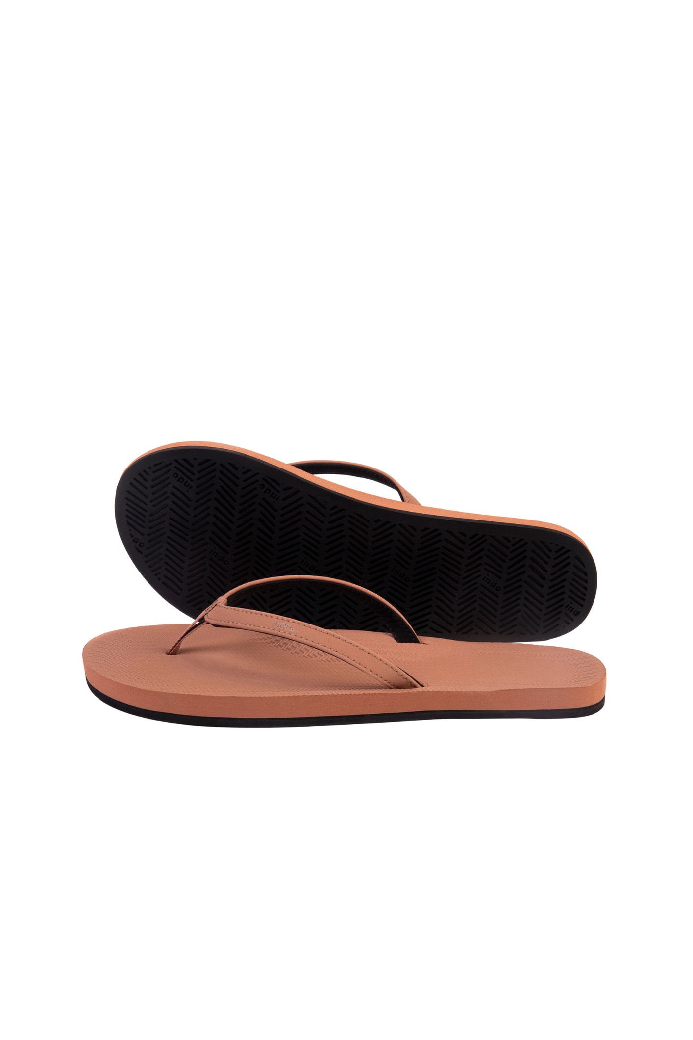 Indosole Women’s ESSNTLS Flip Flops in Rust, available on ZERRIN with free Singapore shipping