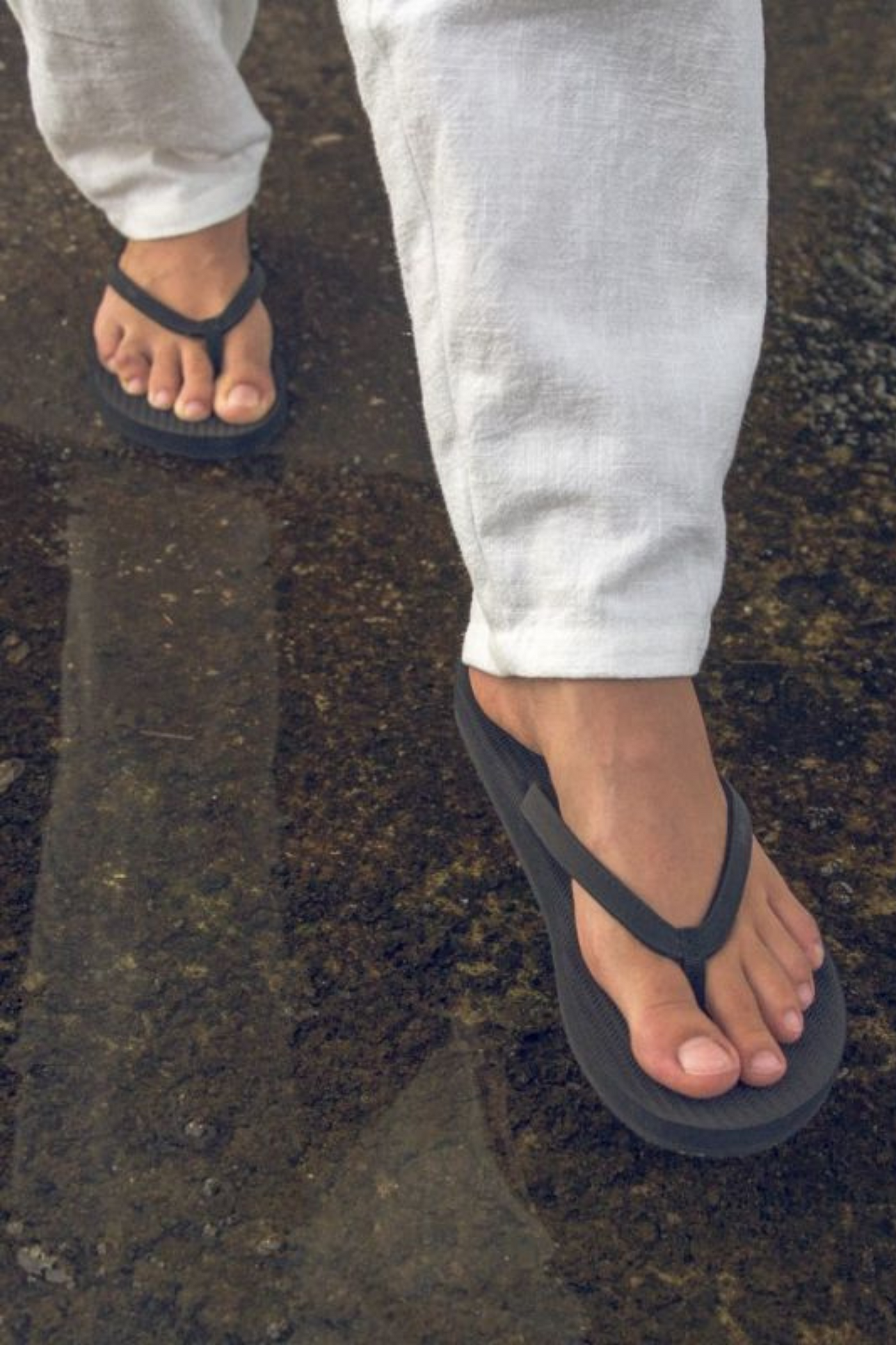Indosole Women’s ESSNTLS Flip Flops in Black, available on ZERRIN with free Singapore shipping