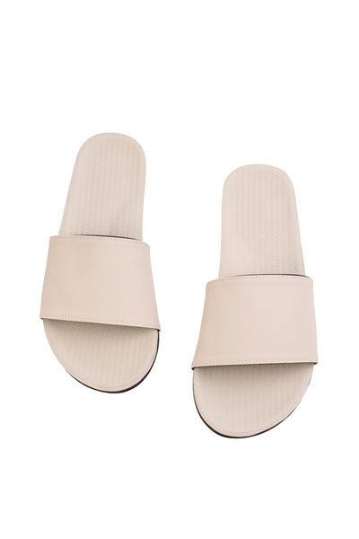 Indosole Women’s ESSNTLS Slides in Sea Salt, available on ZERRIN with free Singapore shipping