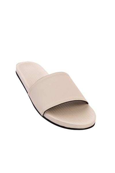 Indosole Women’s ESSNTLS Slides in Sea Salt, available on ZERRIN with free Singapore shipping