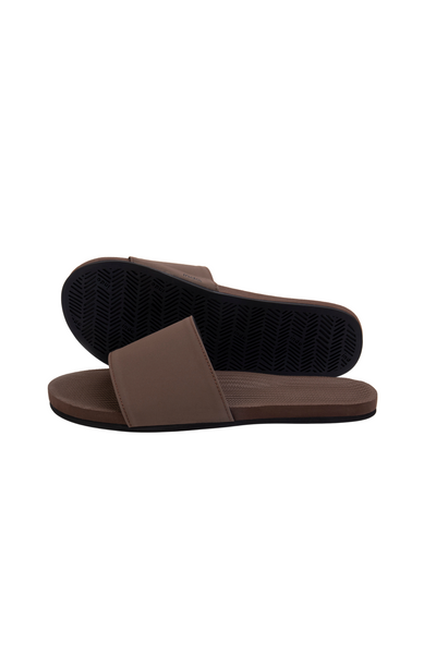 Indosole Women’s ESSNTLS Slides in Soil, available on ZERRIN with free Singapore shipping