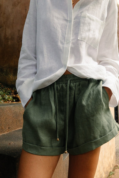 Summery The Label Classic Linen Shorts