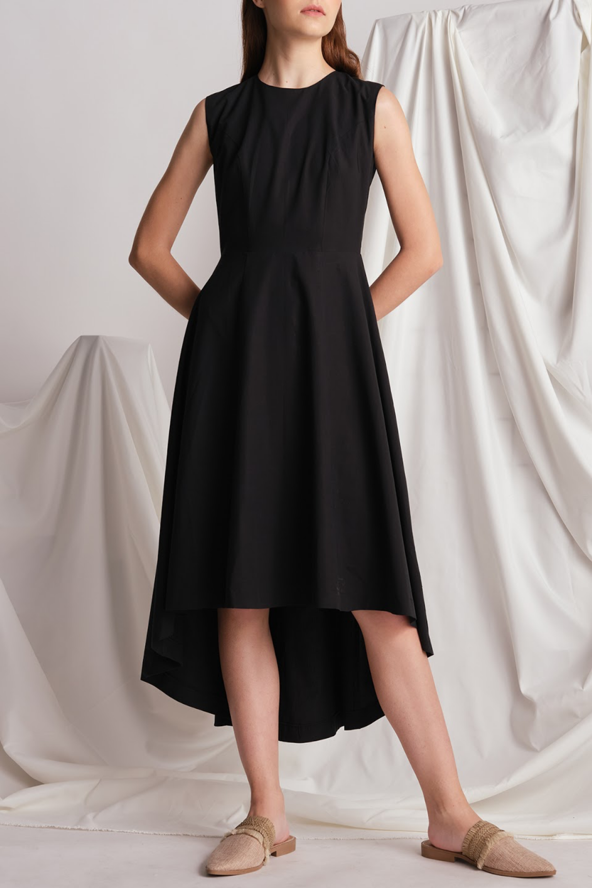 Lily & Lou Alicia Dress in Black, available in ZERRIN