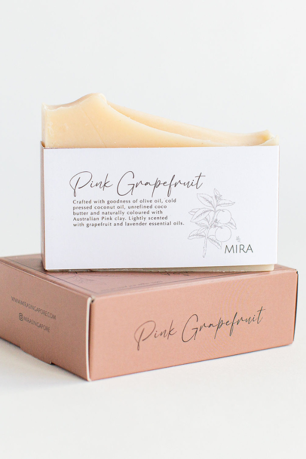 MIRA Pink Grapefruit Bar Soap