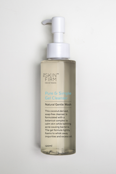 Natural skincare online The Skin Firm's Pure & Simple Gel Cleanser is available on ZERRIN