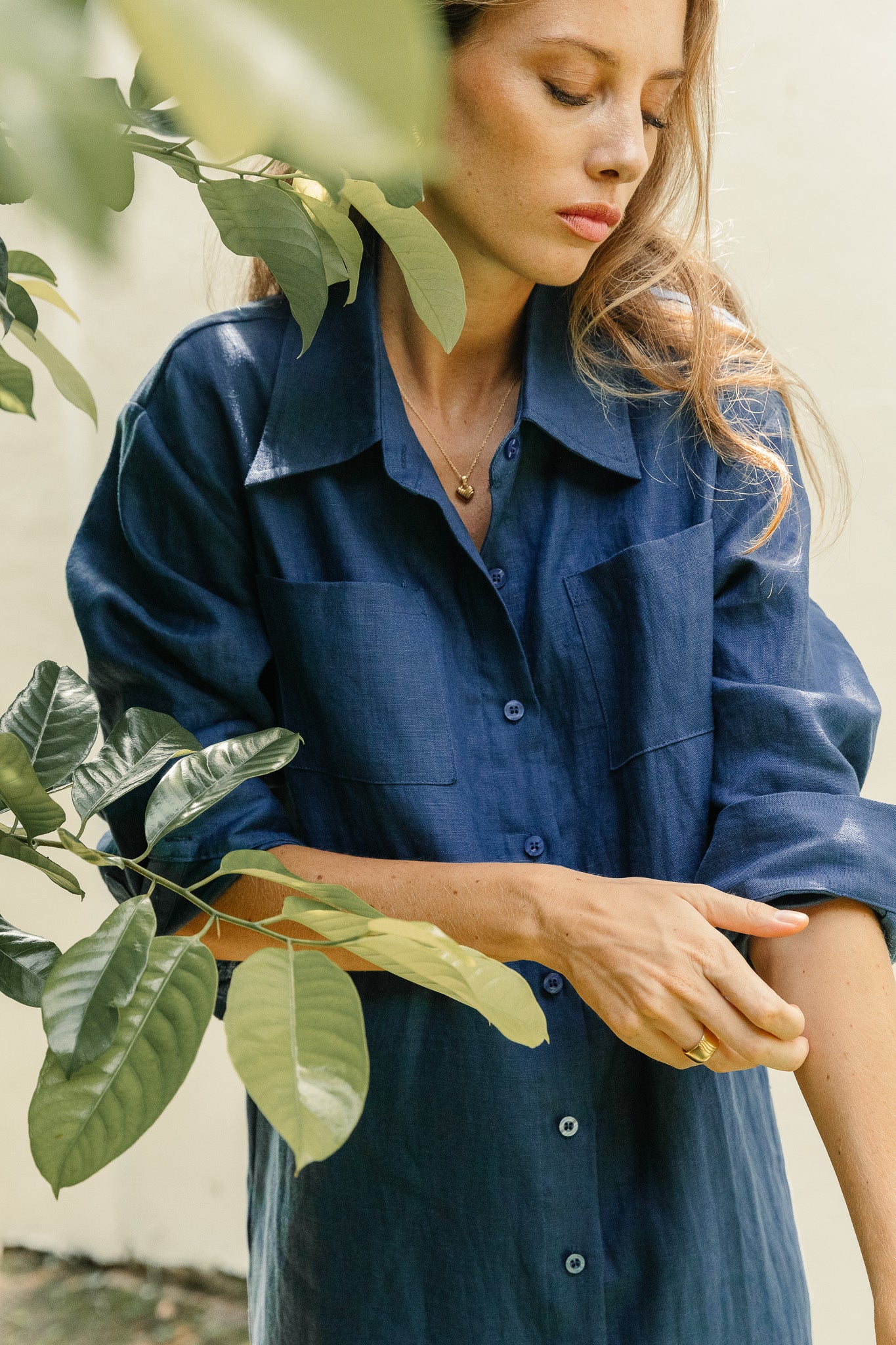 Summery The Label Classic Linen Shirt Dress