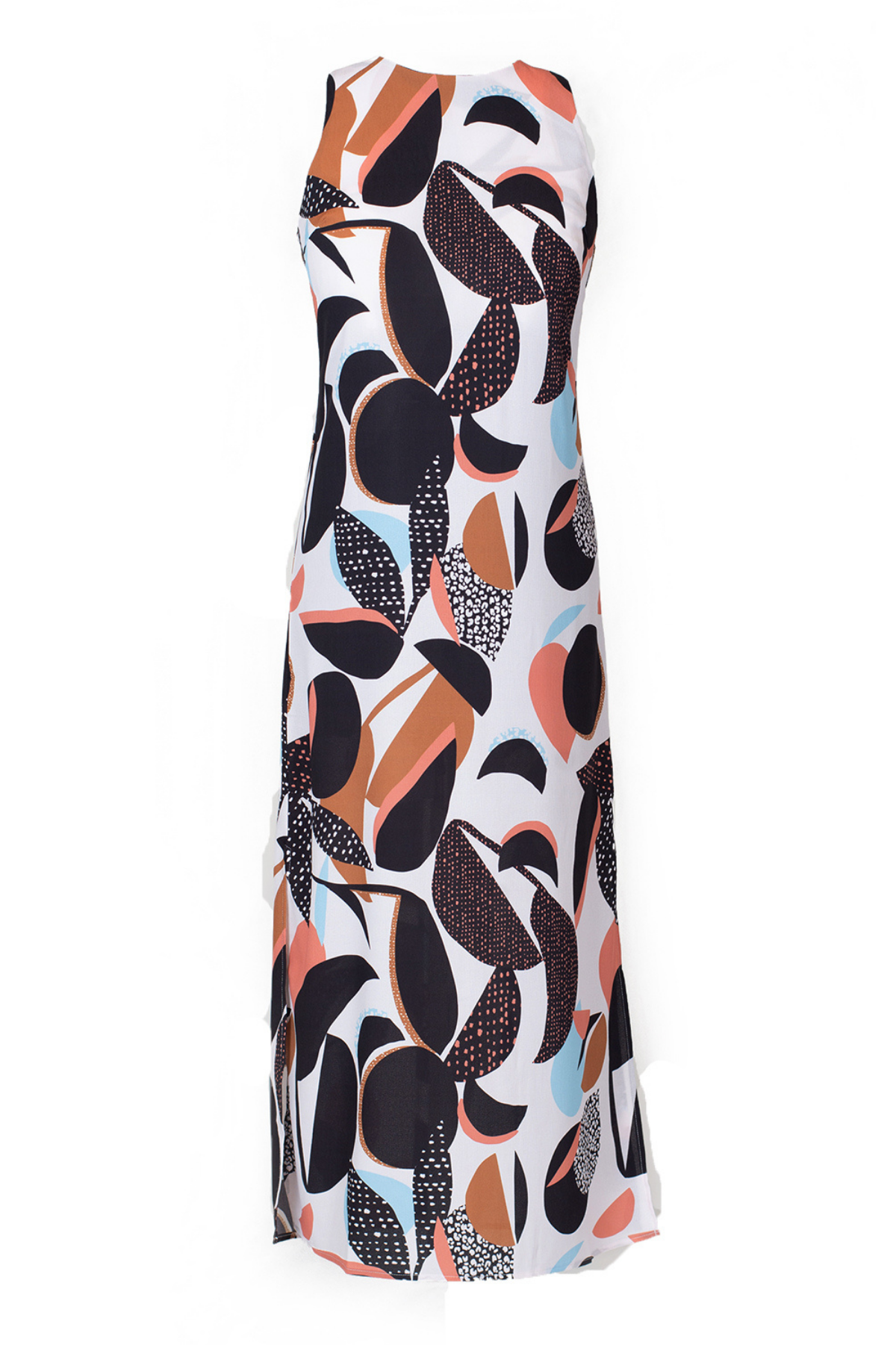 Hide the Label Thalia Midi Dress in Abstract Floral Print