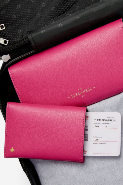 Vacay All Day Wallet Set in Paradise Pink